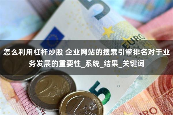 怎么利用杠杆炒股 企业网站的搜索引擎排名对于业务发展的重要性_系统_结果_关键词